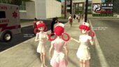 GTA San Andreas Nurse Joy Pokemon ジョーイ skin mod